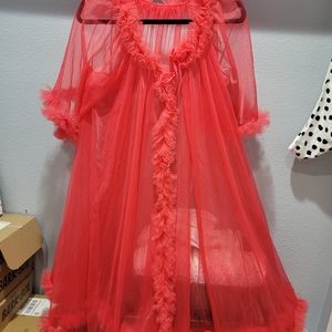 💥Vintage💥 Plus 1960s Peignoir